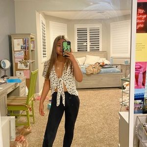 PRINCESS POLLY TIE TOP